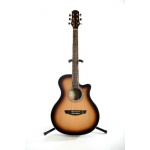 Guitarra Acustica Media Caja Sunbrust con Corte Parquer