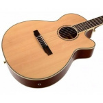 Guitarra Electroacústica Ibanez Aeg10ii-nt Natural con Corte - Imagen 2