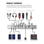 Interfaz de Audio Hügel Bk USB Grabacion Bluetooth Streaming - Imagen 4