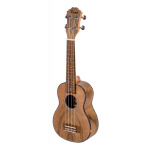 Ukelele Soprano Parquer Madera Cuerdas Aquila con Funda