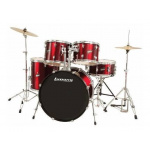 Batería Ludwig 5 Cuerpos, Fierros y Platillos Accent Lc175
