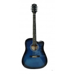 Guitarra Electroacústica Parquer Custom Corte Azul