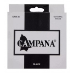 Encordado Guitarra Clásica Campana Black Tensión Normal