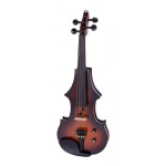 Violín Electroacústico Parquer con Estuche y Arco