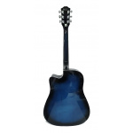 Guitarra Electroacústica Parquer Custom Corte Azul - Imagen 2
