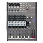 Consola Mixer Phonic Am1204 4 Ch Mono y 2 Stereo + Phantom