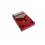 Kalimba Walter Profesional Madera Maple Rojo 17 Notas Acero