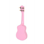 Ukelele Soprano Para Niños de Madera Color Rosa - Imagen 3