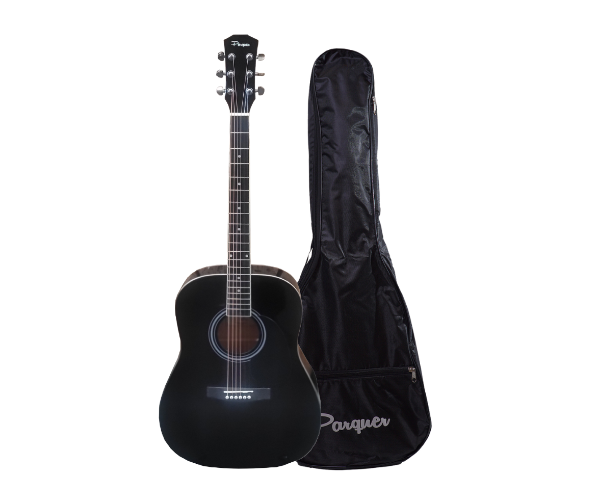 Guitarra Acustica 41 Marrón Parquer Abeto Ga109rb