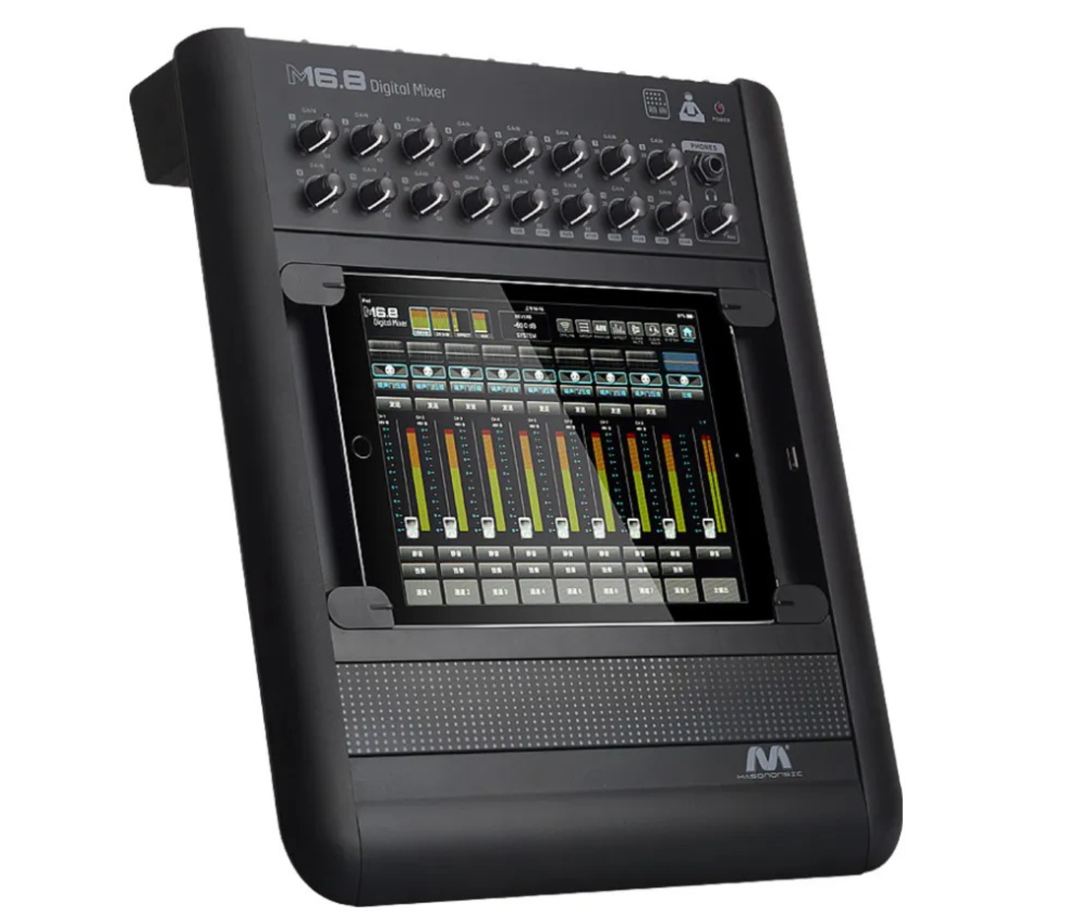 Mixer Consola Digital Hügel 16 Canales Tablet iPad