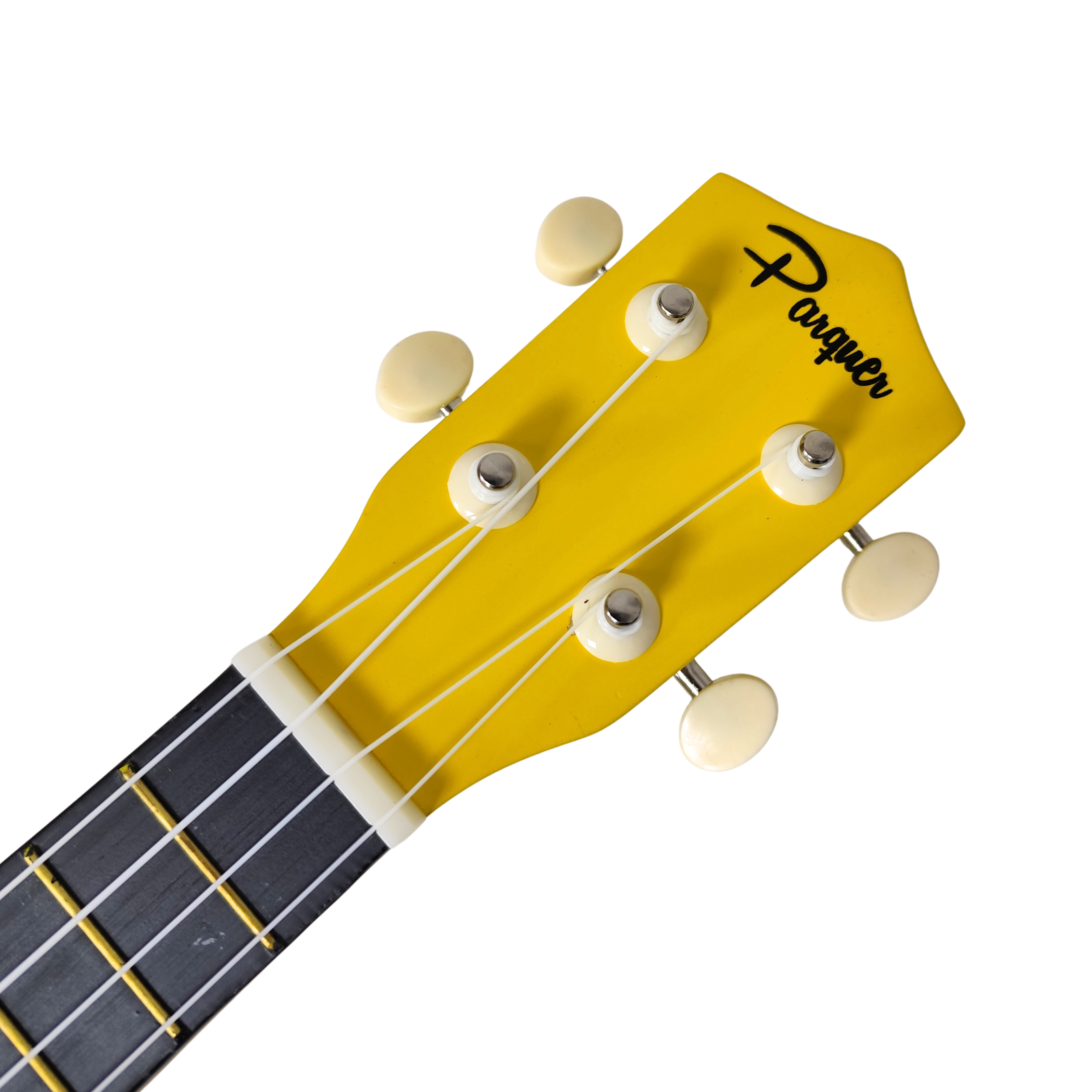 Ukelele Soprano Para Niños de Madera Color Amarillo - Imagen 4