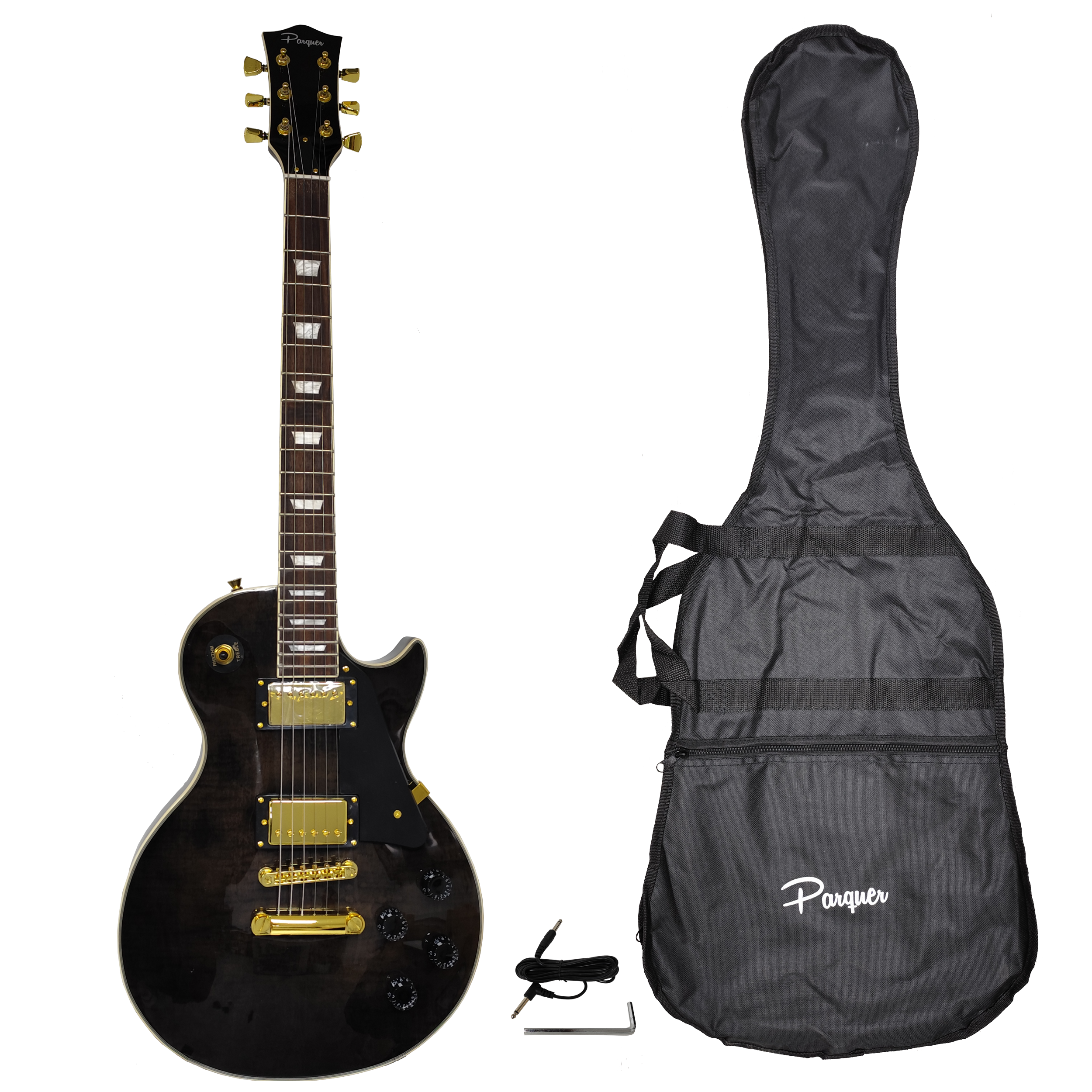 Guitarra Eléctrica Les Paul Parquer Lp200bk