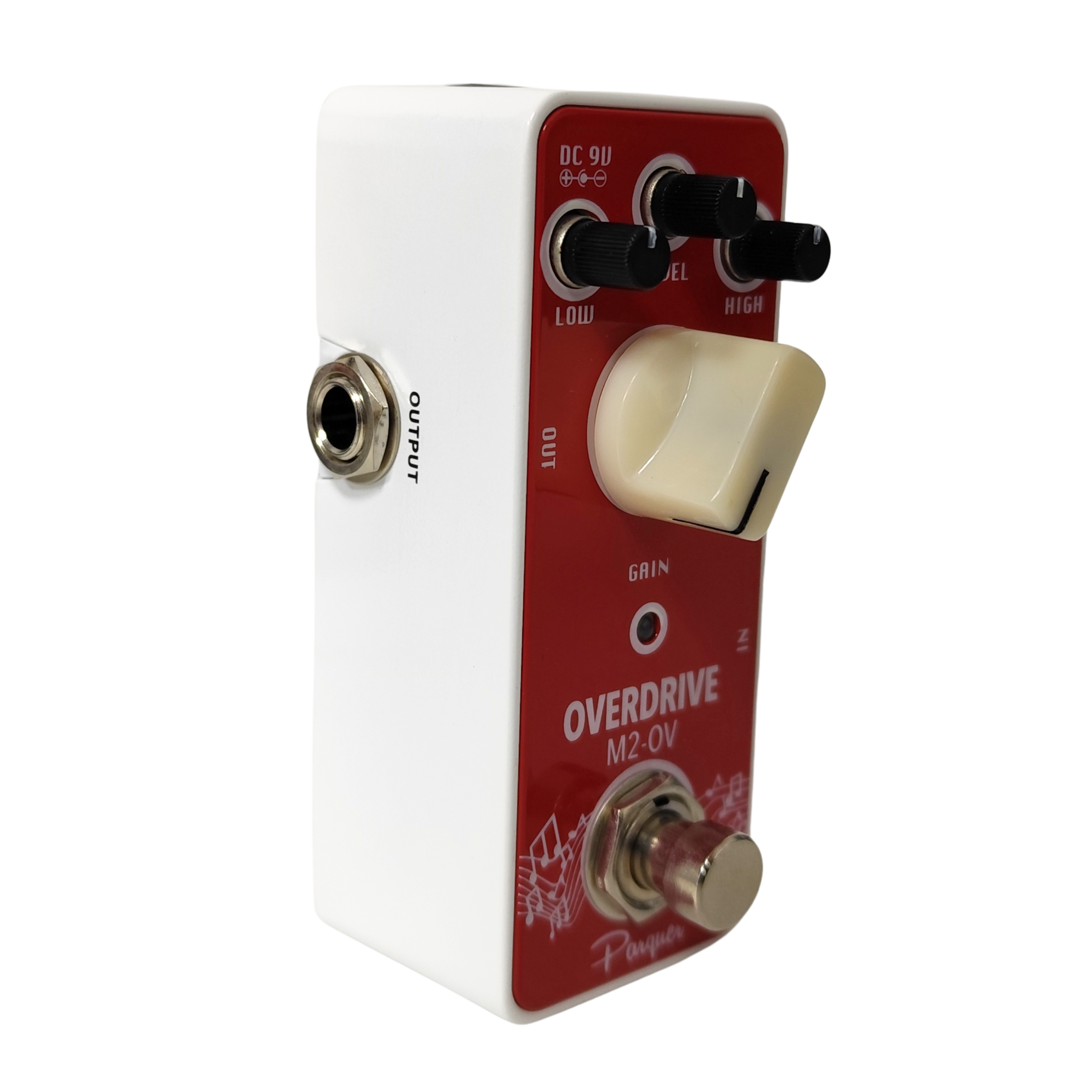 Pedal de Efecto Overdrive Parquer Para Guitarra Eléctrica - Imagen 2