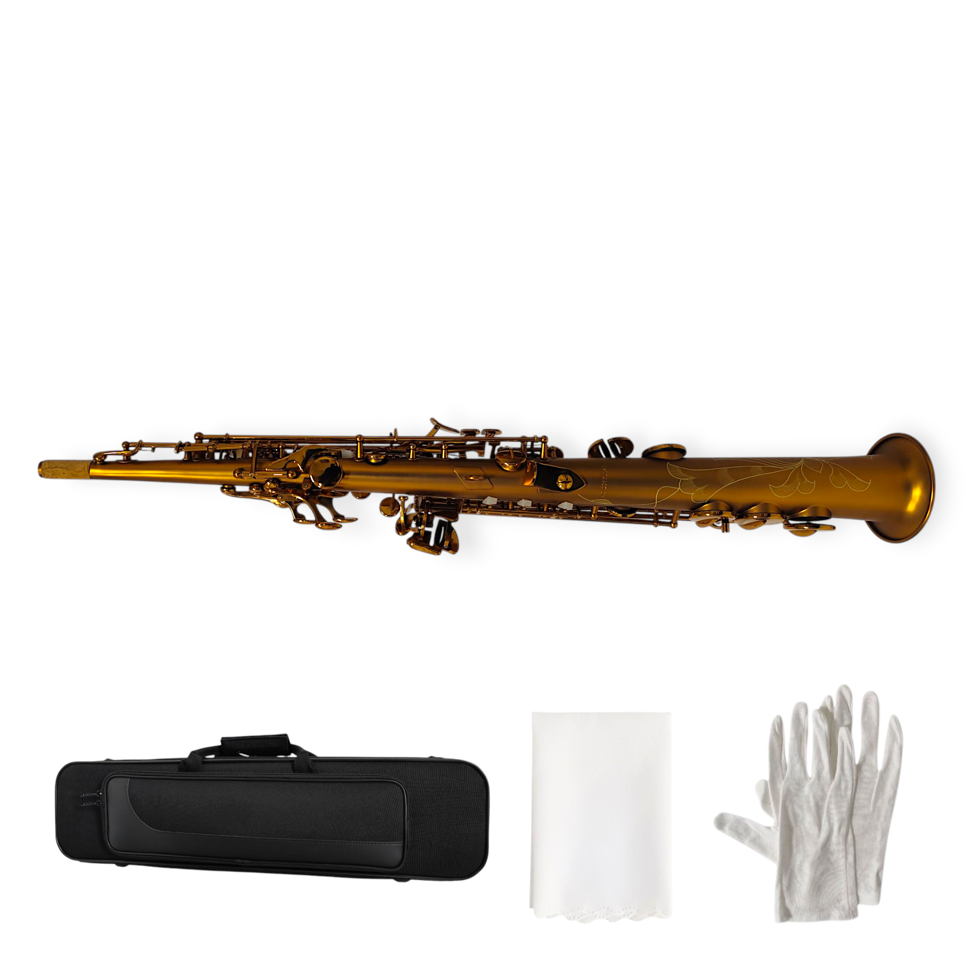 Saxo Soprano Parquer Renaissence Estuche Boquilla