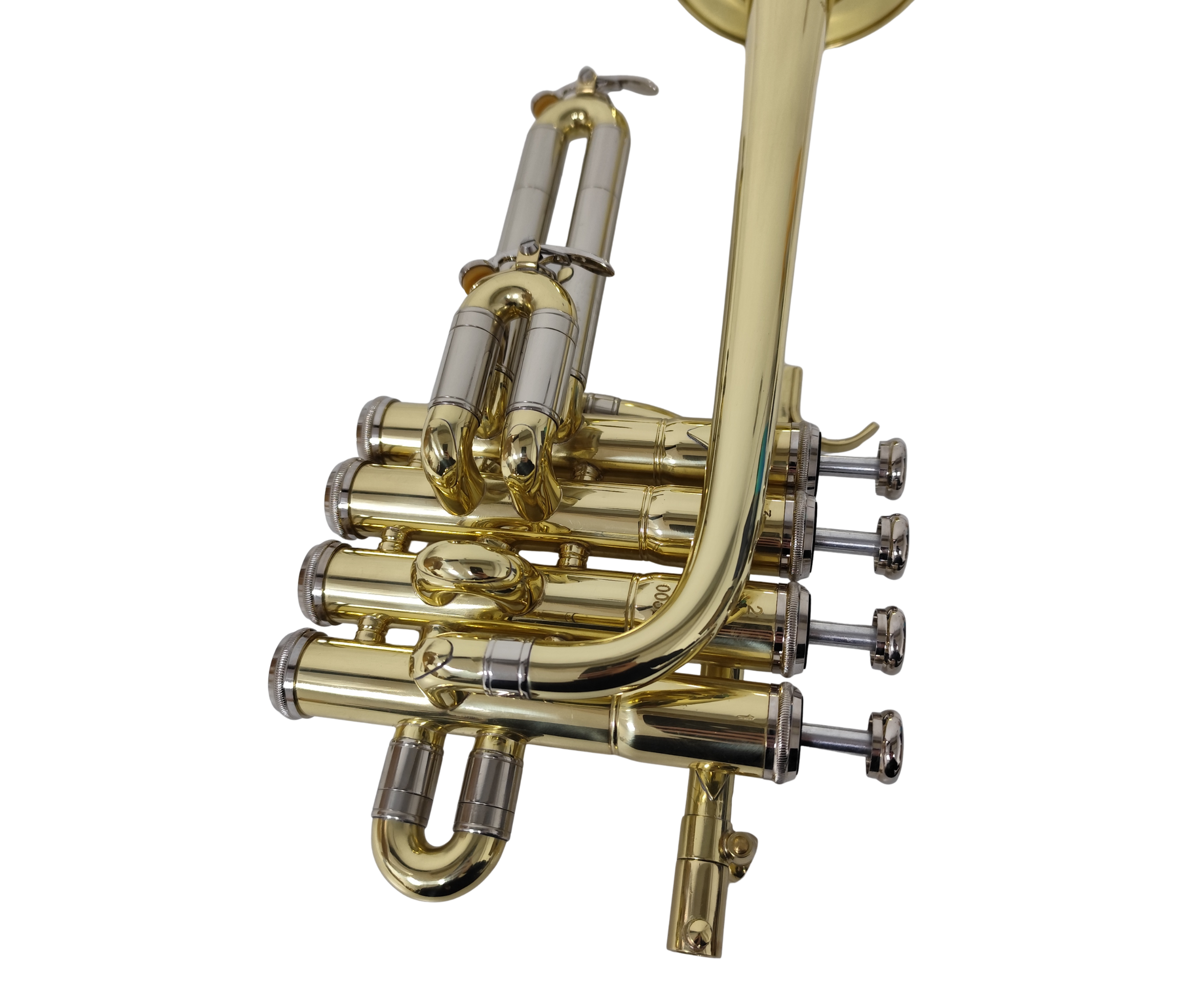 Trompeta Piccolo Parquer Bb con 4 Pistones - Imagen 4