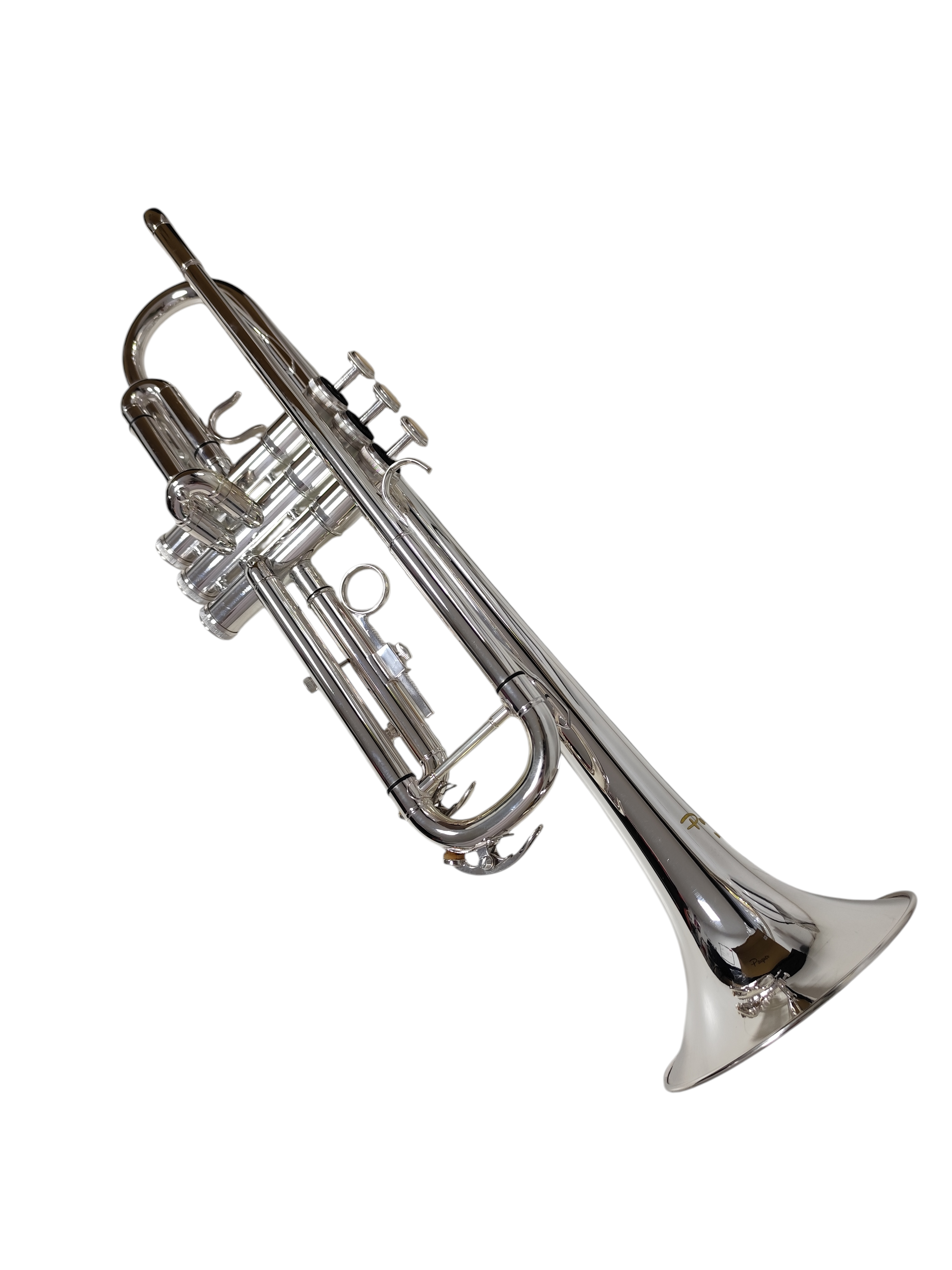 Trompeta Silver Parquer Plateada con Estuche Ptps - Imagen 3