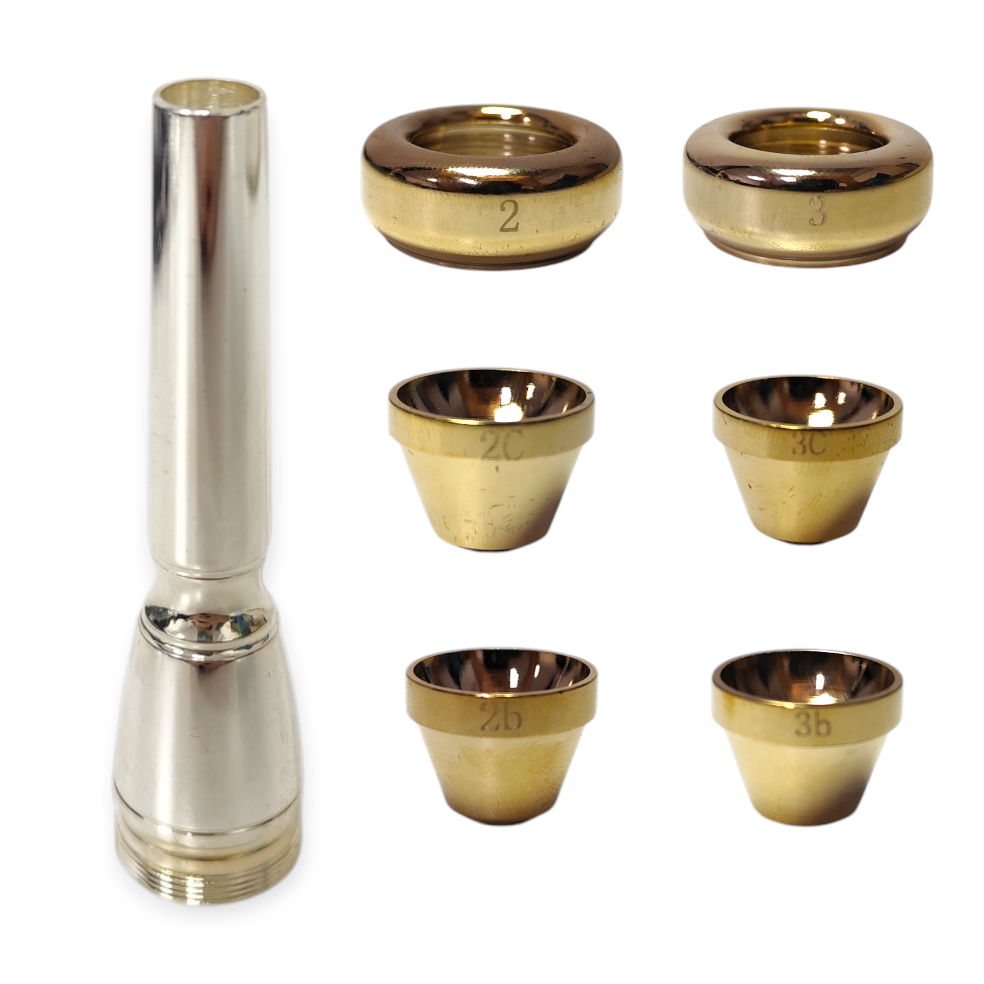 Set de Boquillas Adaptables Parquer Para Trompeta Ptrboqset