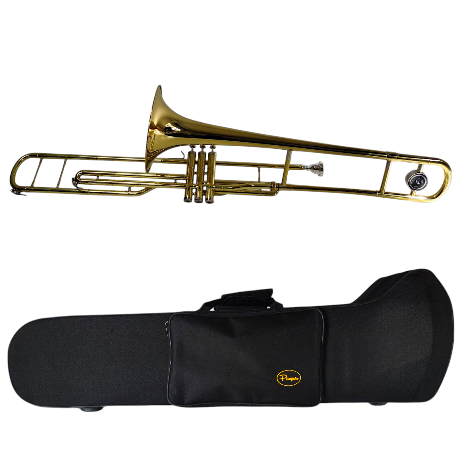 Trombon Tenor a Pistones Parquer C/estuche Ptrbpc