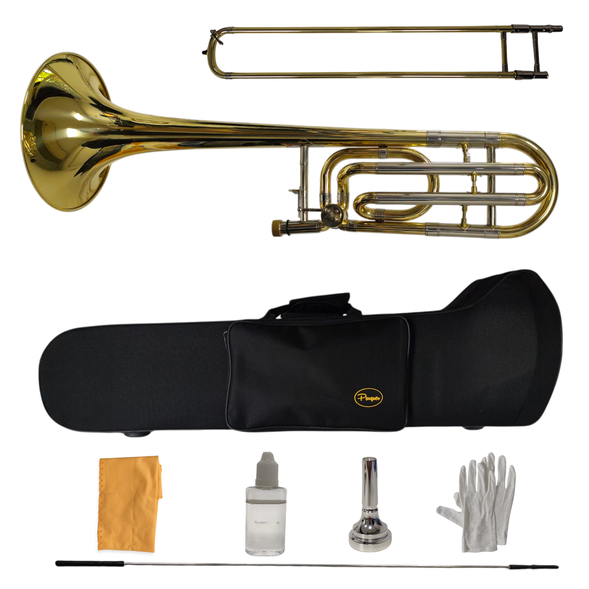 Trombon Tenor con Transpositor Parquer con Funda