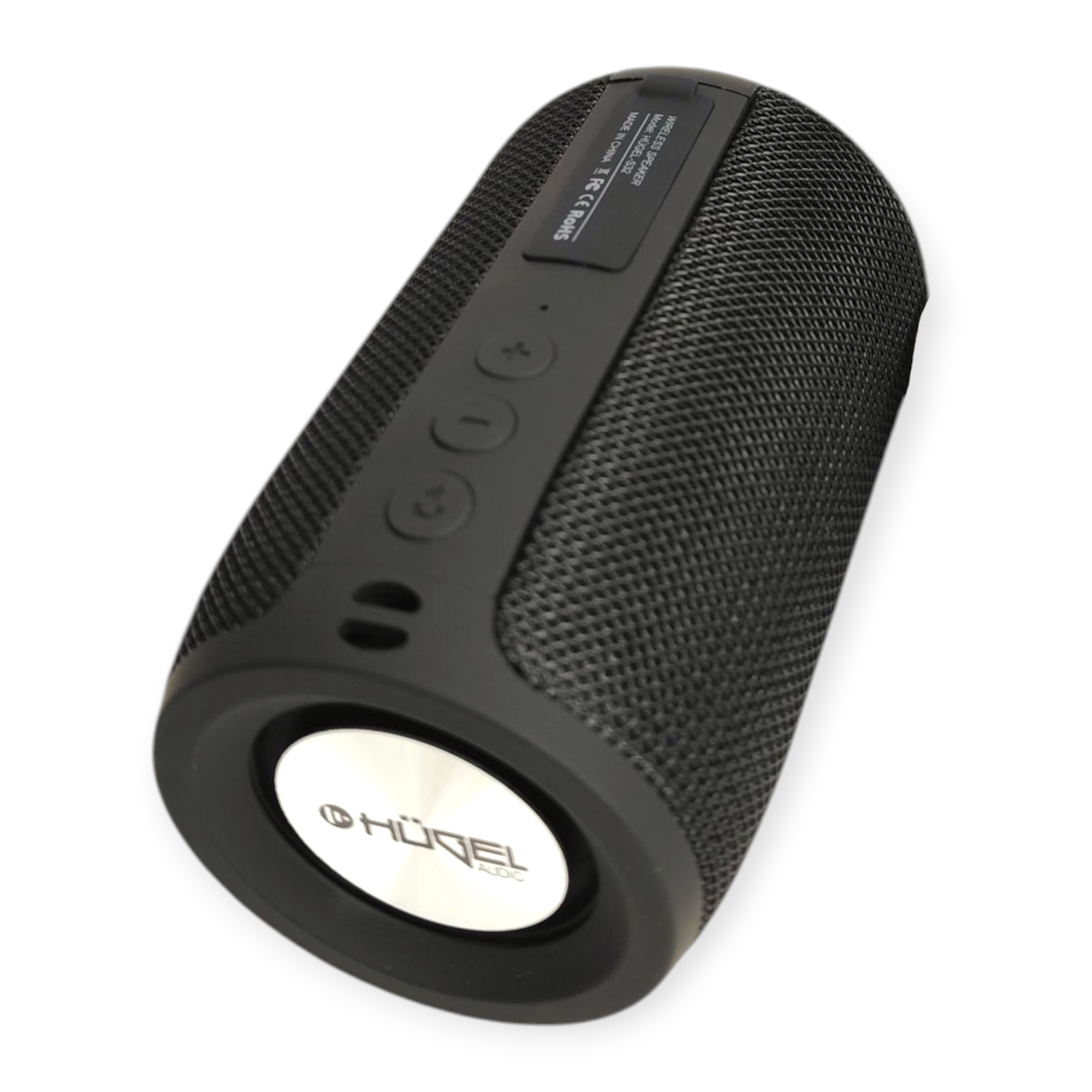 Parlante Bluetooth Hügel S32 Portatil Mediano 5w Negro