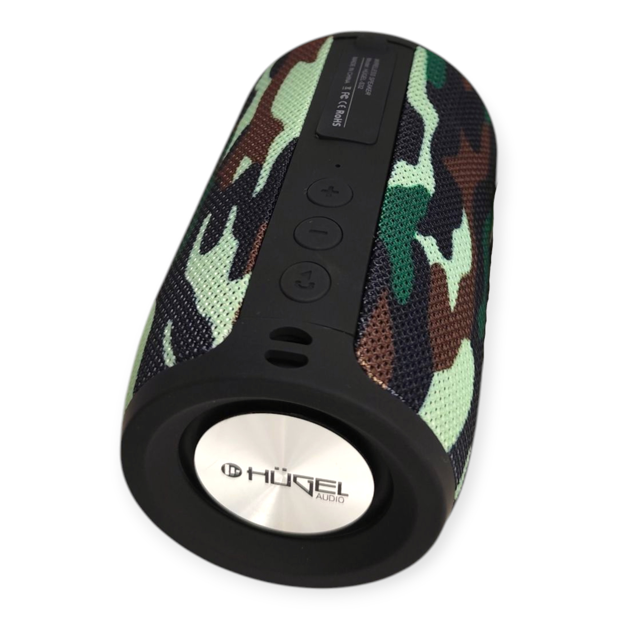 Parlante Bluetooth Hügel S32 Portatil Mediano Verde Militar