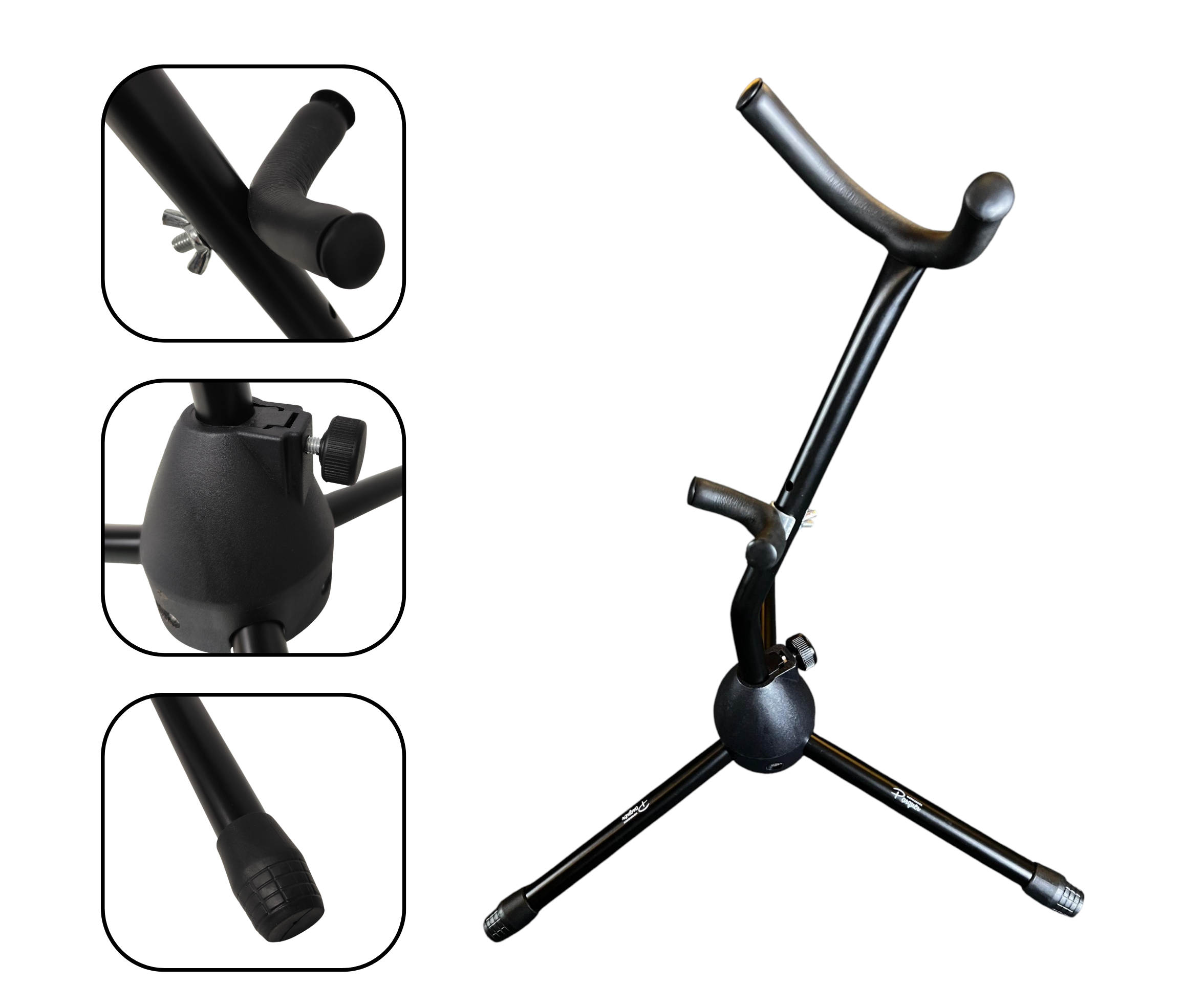 Soporte Pie Para Saxo Alto y Tenor Parquer