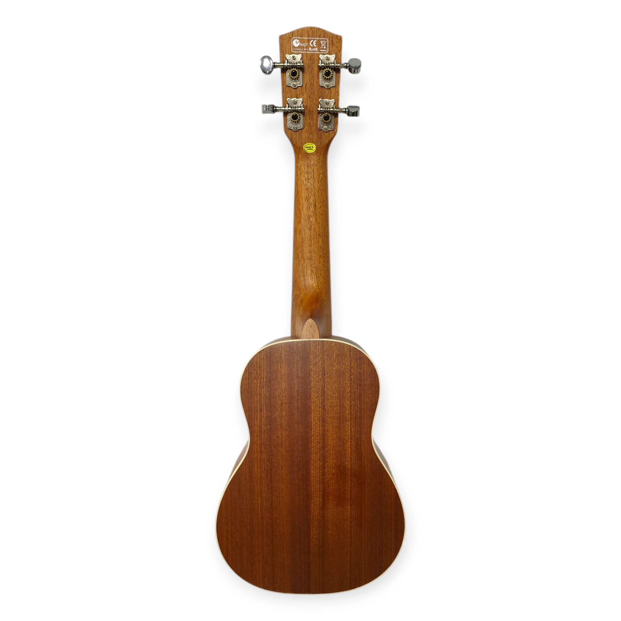 Ukelele Soprano Parquer Tapa Maciza Sapele con Funda Uk160 - Imagen 5