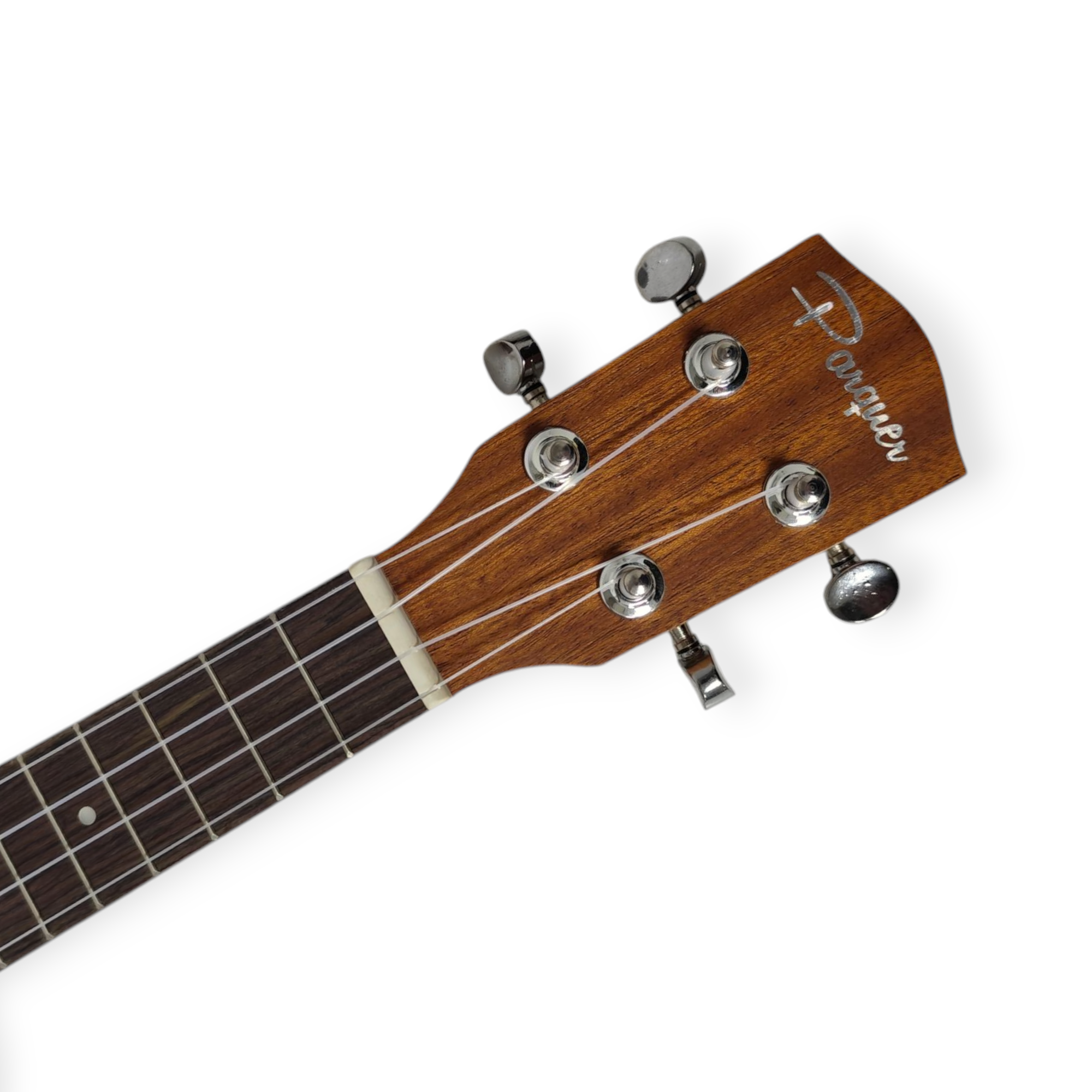 Ukelele Soprano Parquer Tapa Maciza Sapele con Funda Uk160 - Imagen 4