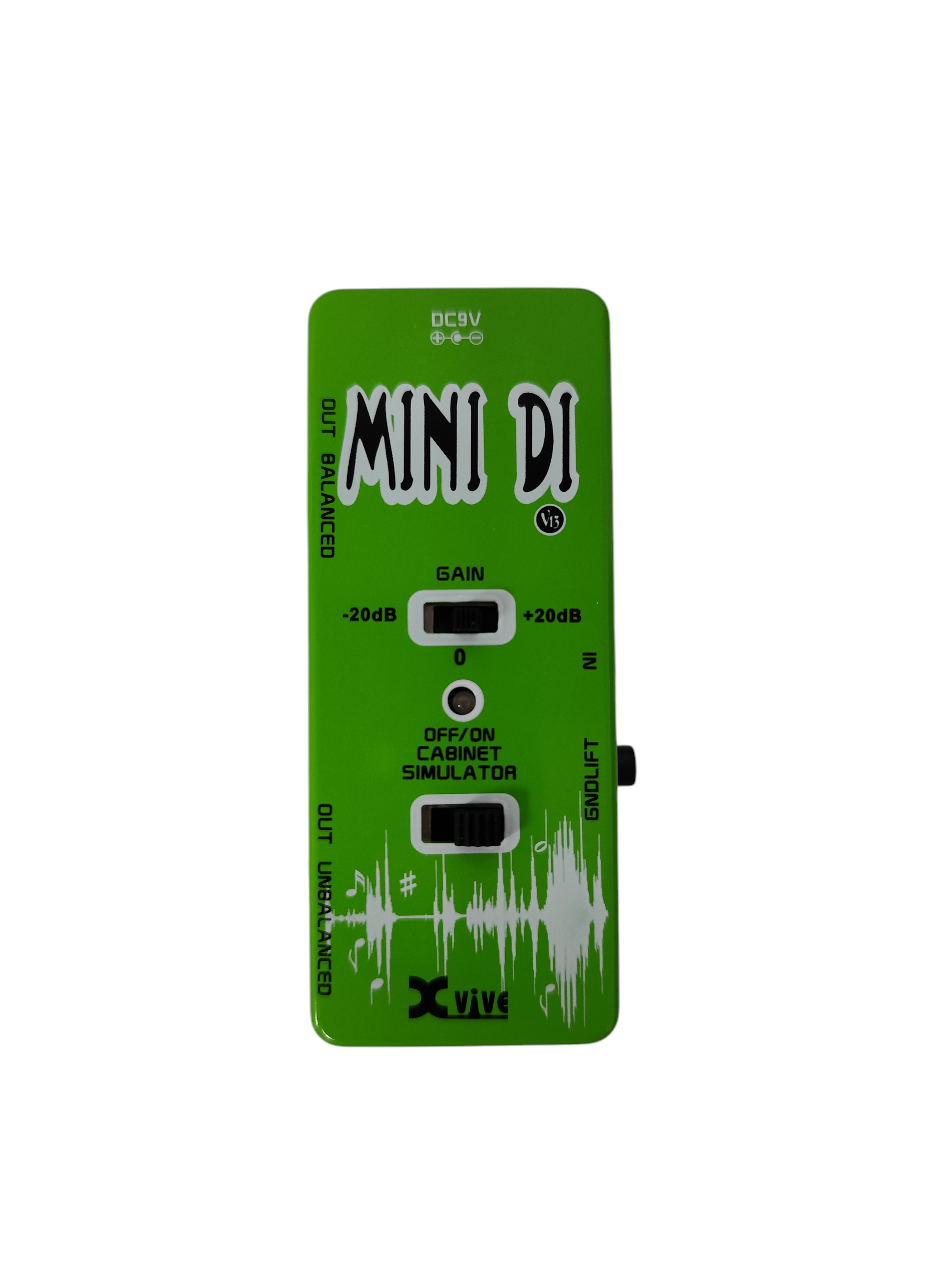 Pedal Xvive Box Mini Di Caja Directa Salida Balanceada V13