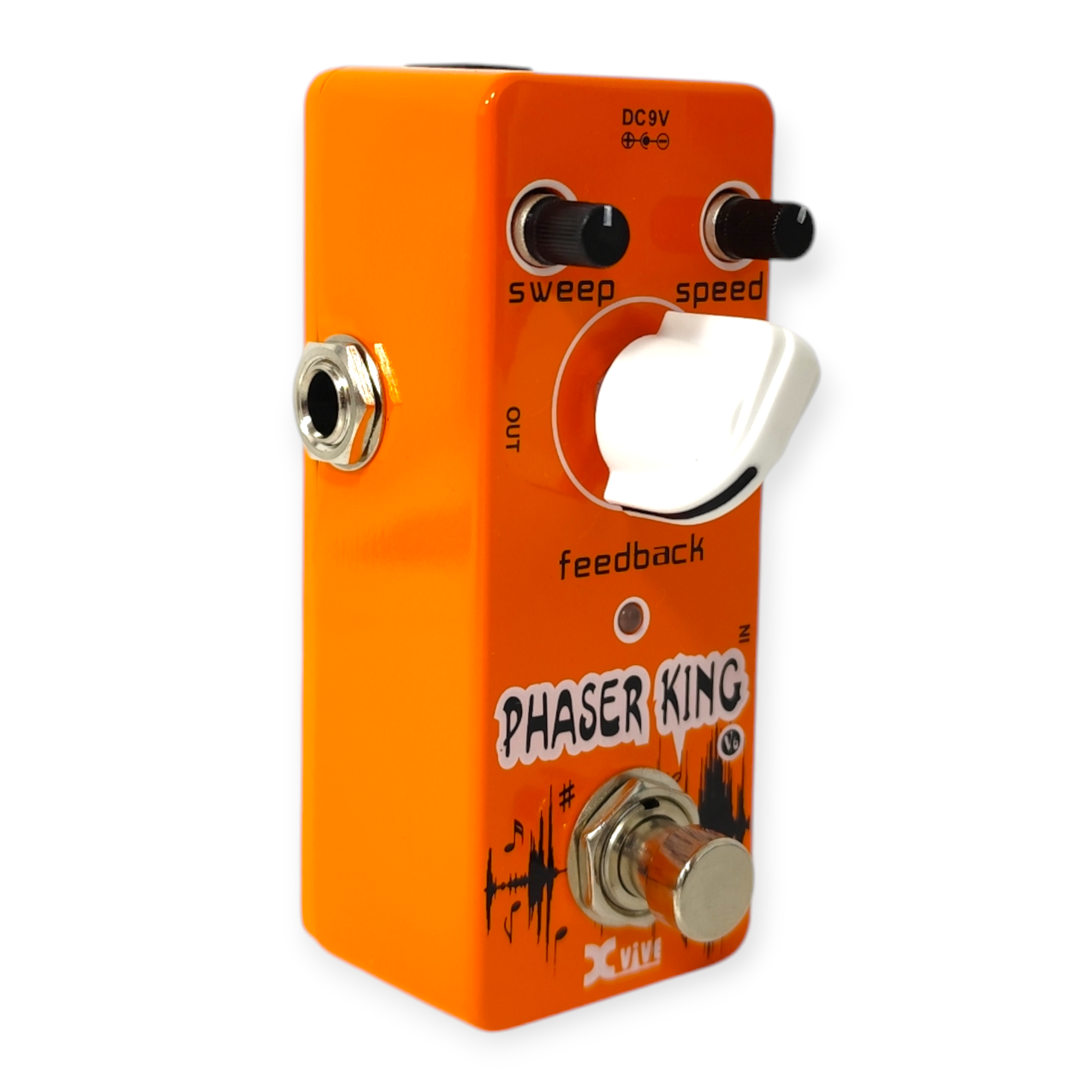 Pedal de Efecto Phaser King Xvive V6 Para Guitarra Eléctrica - Imagen 3