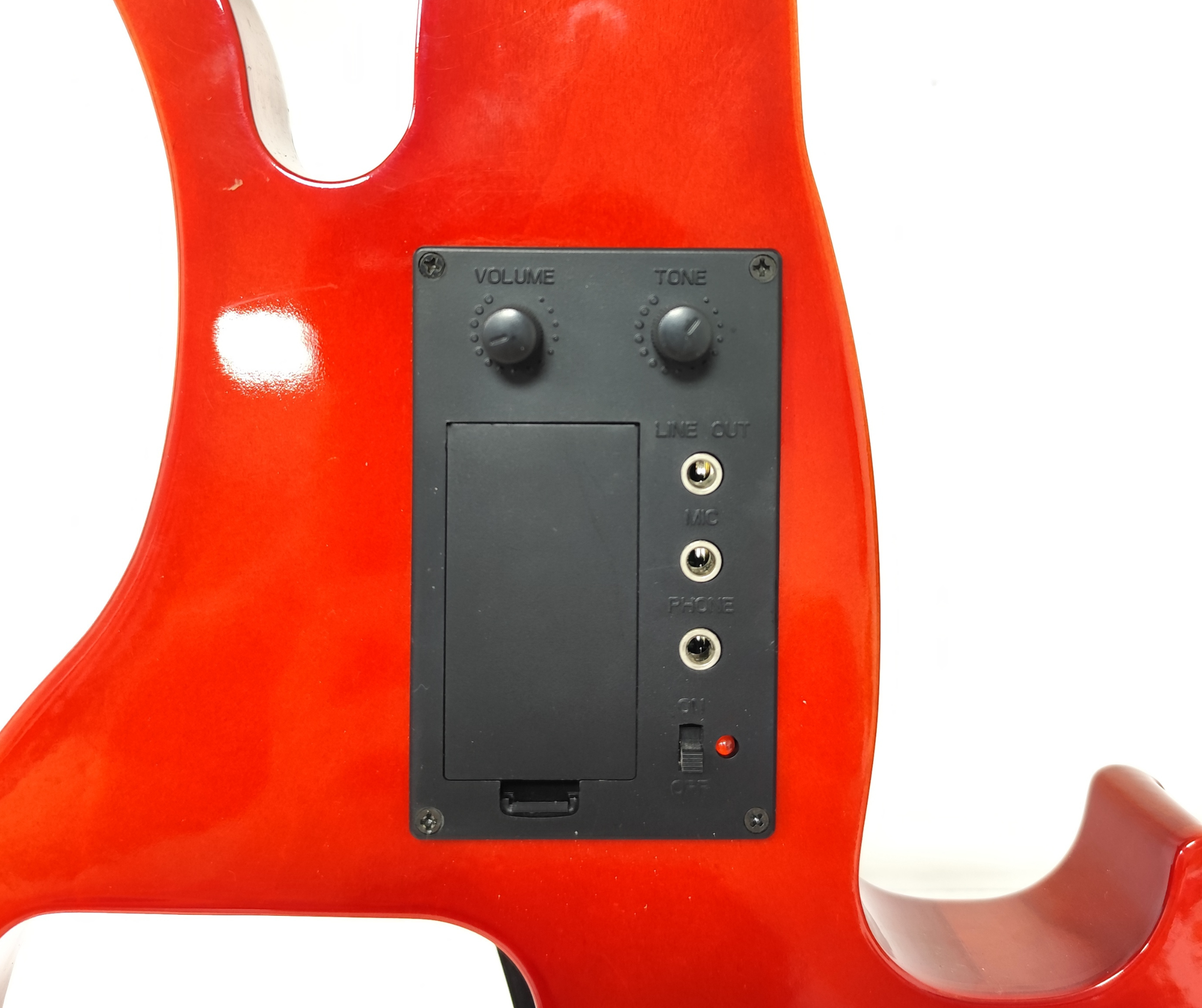 Viola Eléctrica Roja Parquer con Accesorios - Imagen 3