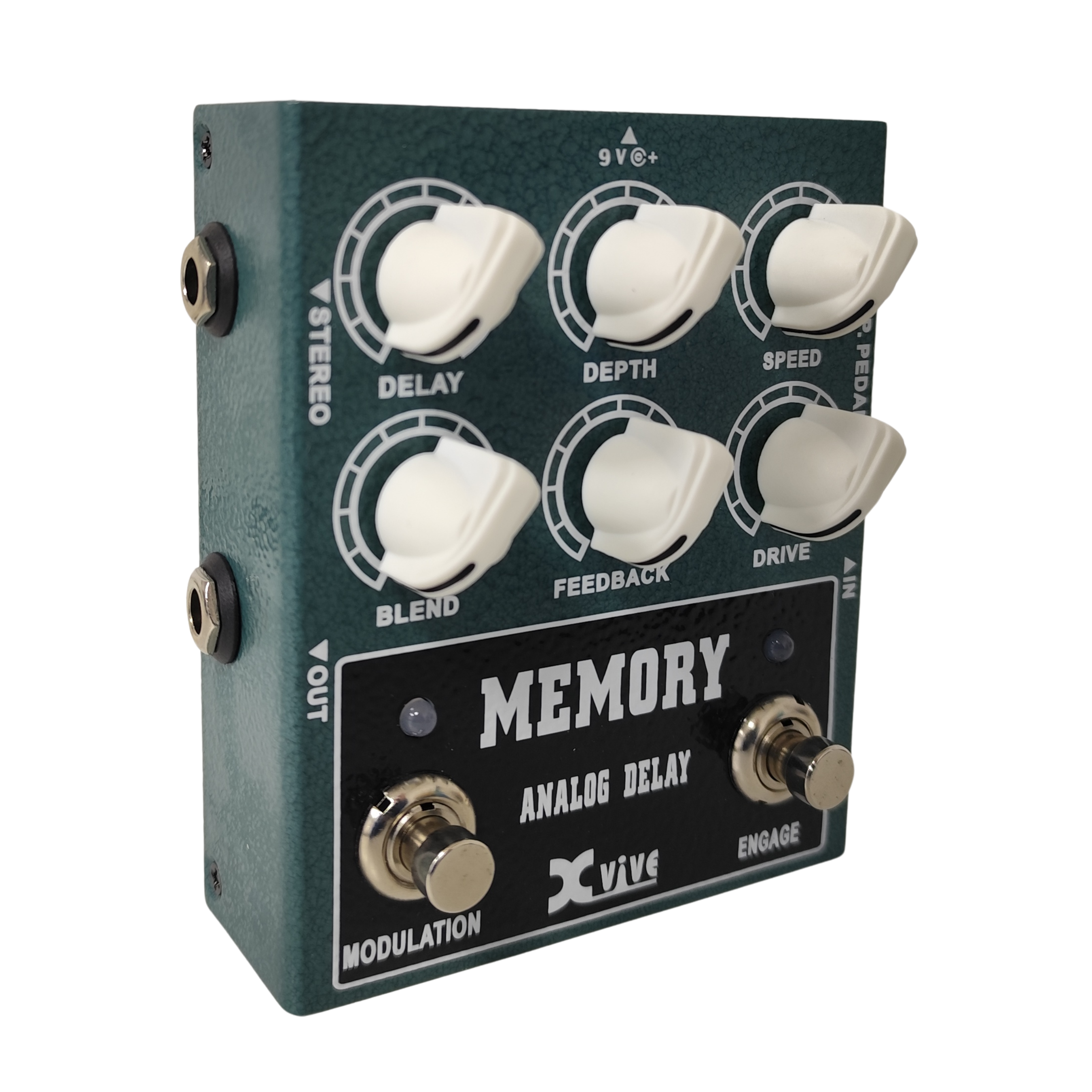 Pedal de Delay Analogo Para Guitarra Xvive W3