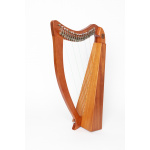 Arpa Walter Profesional 19 Cuerdas Nylon Madera Caoba
