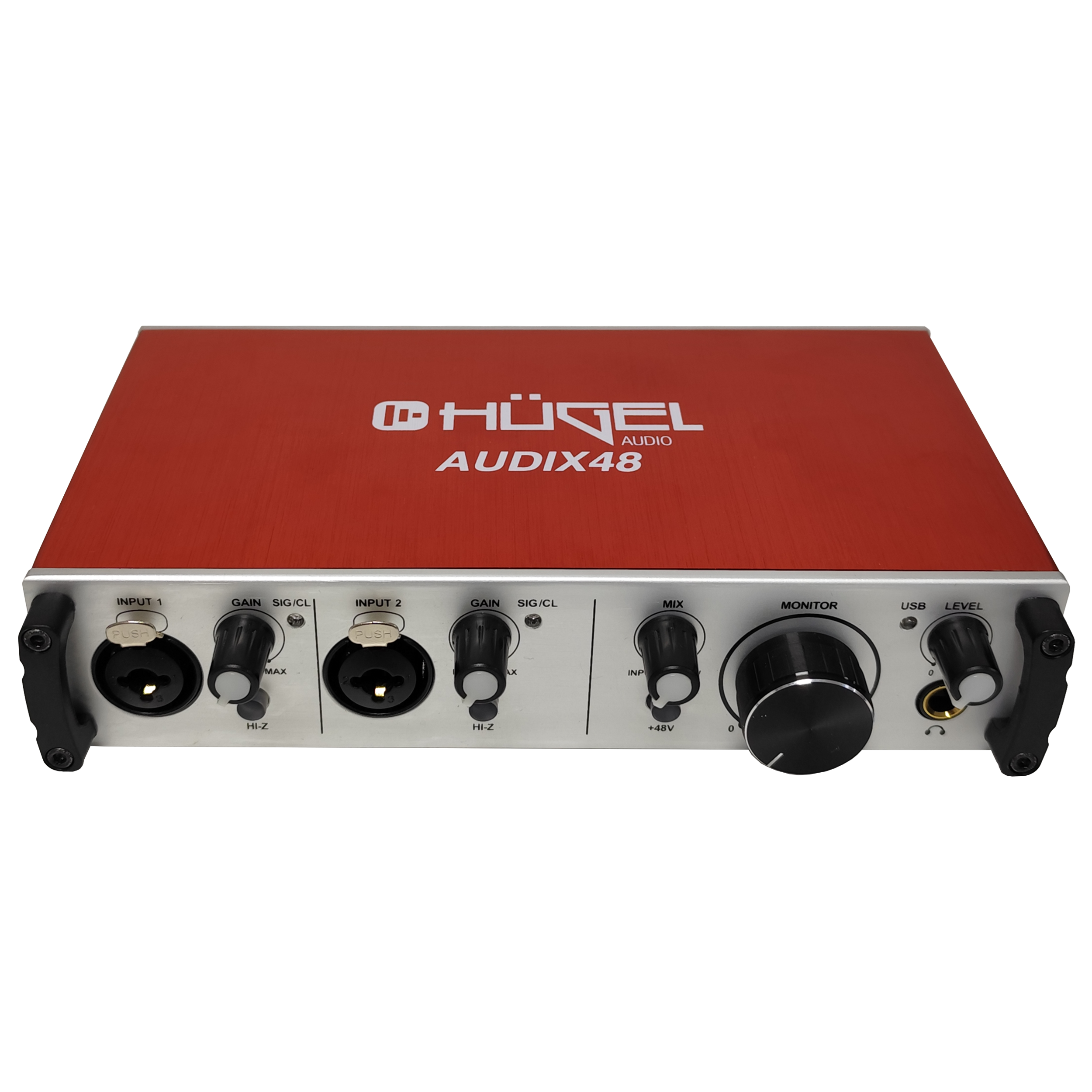 Interfaz Audio Placa Sonido Hügel Audix 48 USB 2x2