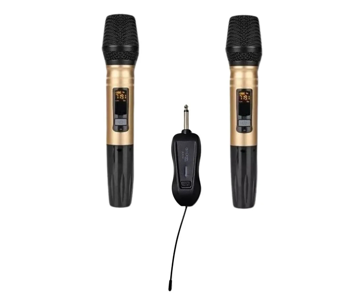 Micrófono InalambRico Doble Hügel Ax24 UHF Profesional