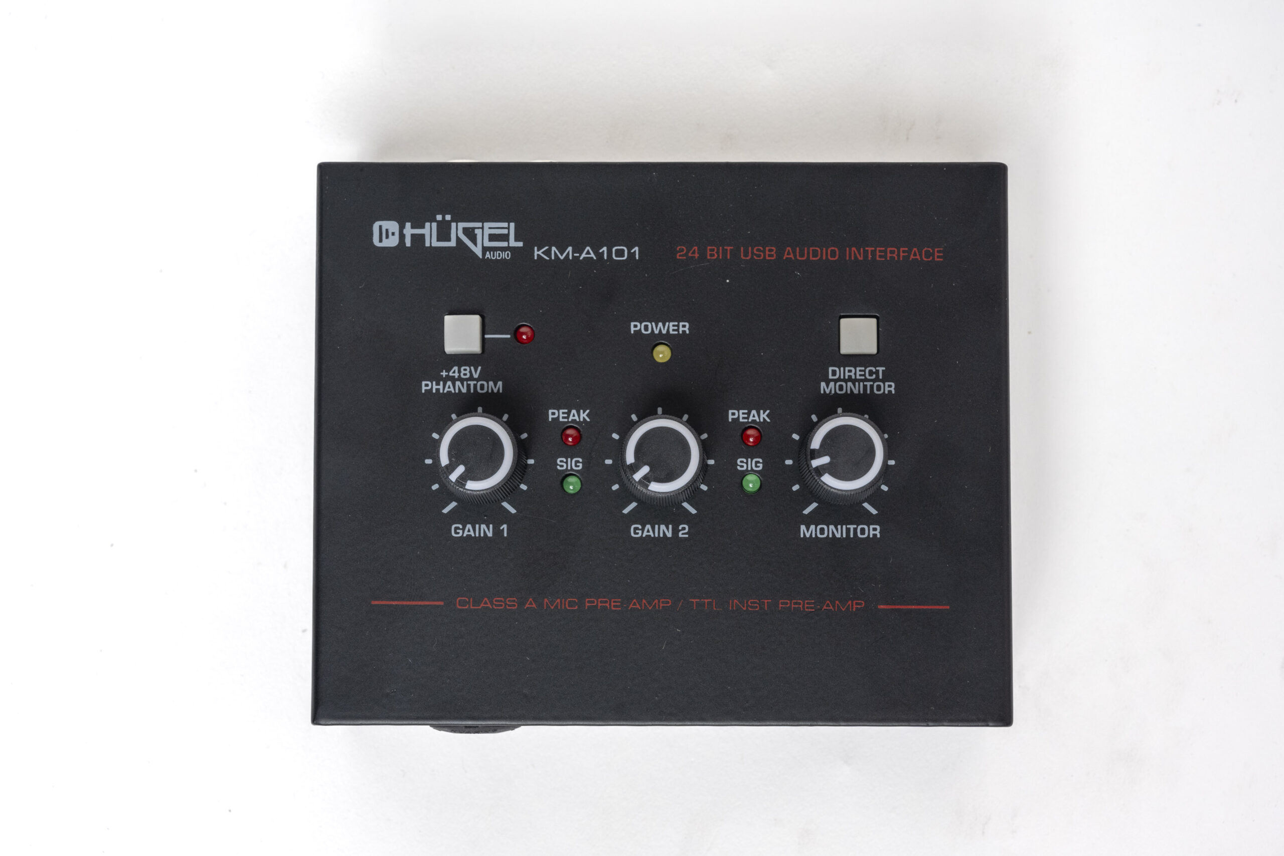 Interfaz Usb Audio Hugel Grabacion Profesional Stereo - Music Shaker