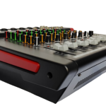 Consola Parquer Potenciada Mixer 8 Canales Stereo 150w KW-VMX80 - Imagen 4