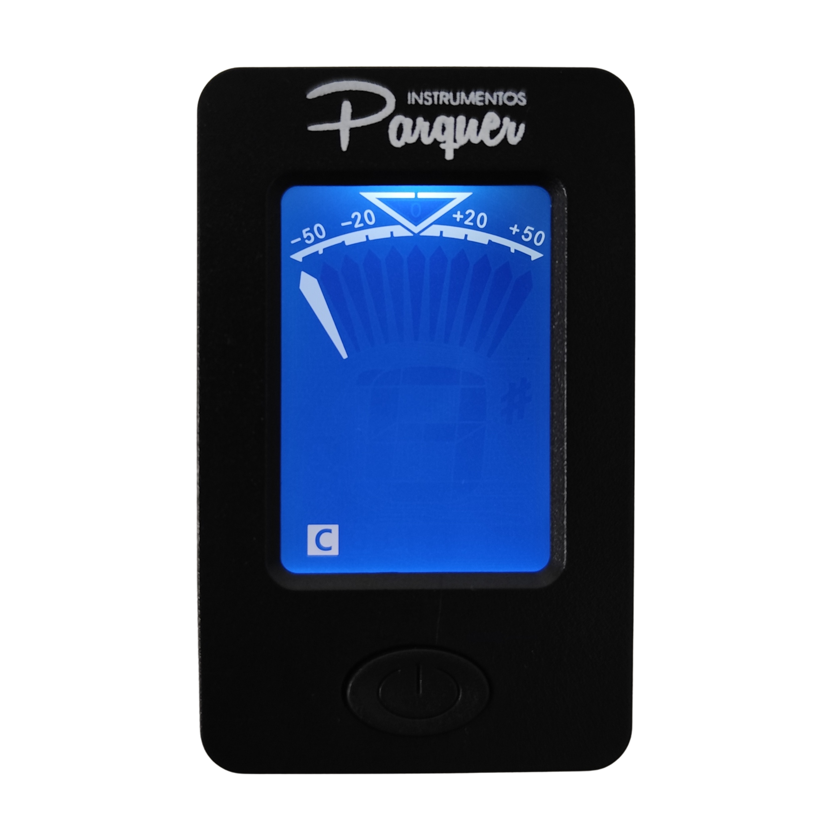 Afinador Cromatico Parquer Pantalla Color Guitarra Bajo