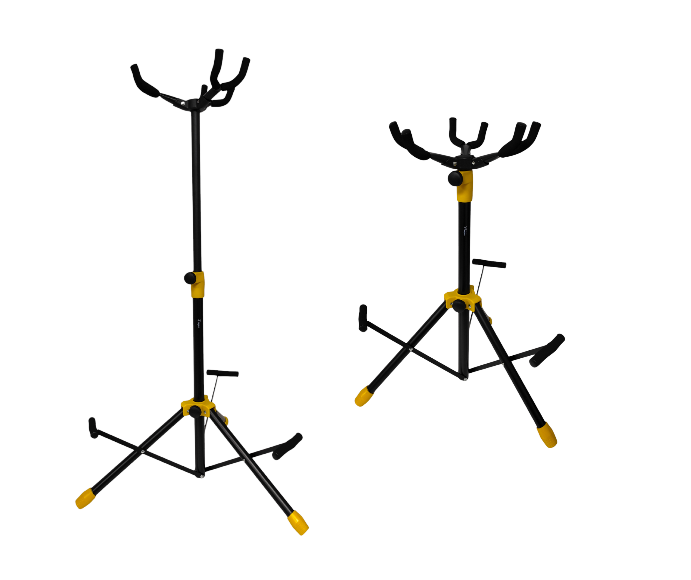 Pie Soporte Triple Guitarra De Piso Tipo Hercules Parquer