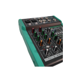 Consola Mixer Digital Hugel 6 Canales 16 Dsp Bluetooth Ctrl - Imagen 4