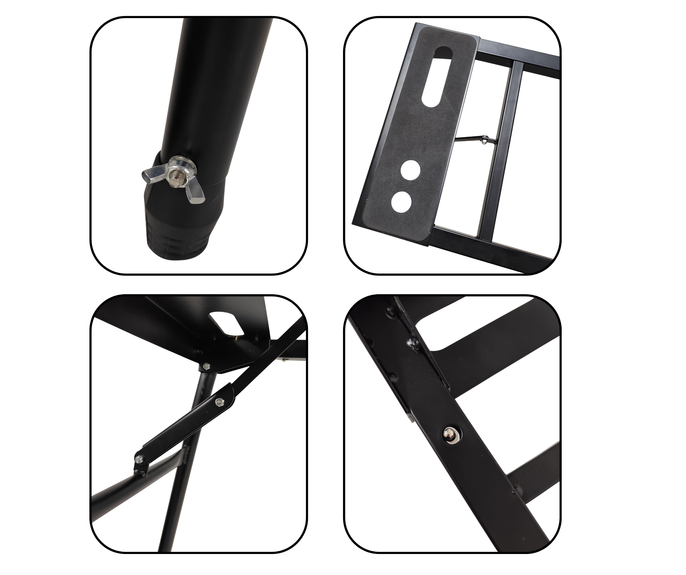 Soporte Teclado Organo Parquer Resistente Aluminio Regulable - Imagen 3