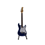 Combo Guitarra Electrica Strato Azul Parquer Amplificador 5w - Imagen 2