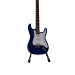 Combo Guitarra Electrica Strato Azul Parquer Amplificador 5w - Imagen 3