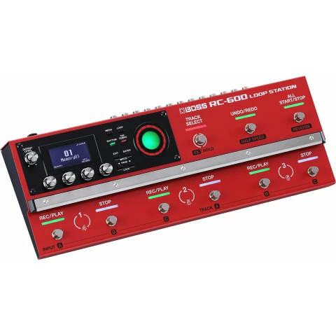 Boss Rc600 Loop Station Pedalera Looper Color Rojo - Imagen 2