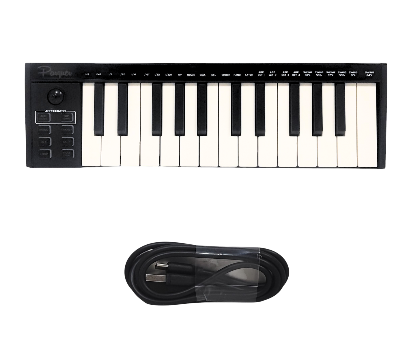 Mini Teclado Controlador Midi 25 Teclas Parquer Md05-25
