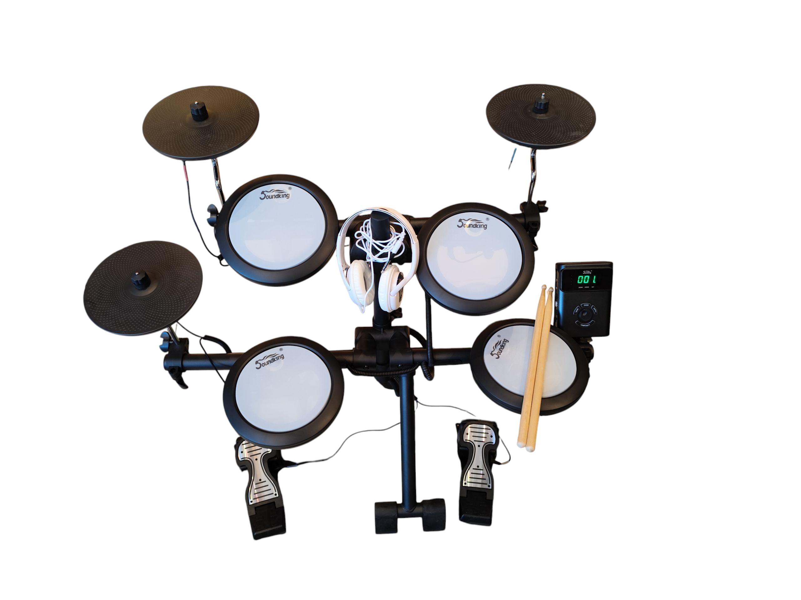 Bateria Electronica Soundking Mesh 7 Cuerpos Portatil - Imagen 9