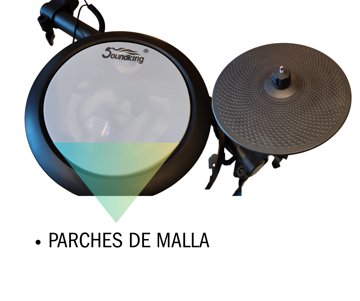 Bateria Electronica Soundking Mesh 7 Cuerpos Portatil - Imagen 8