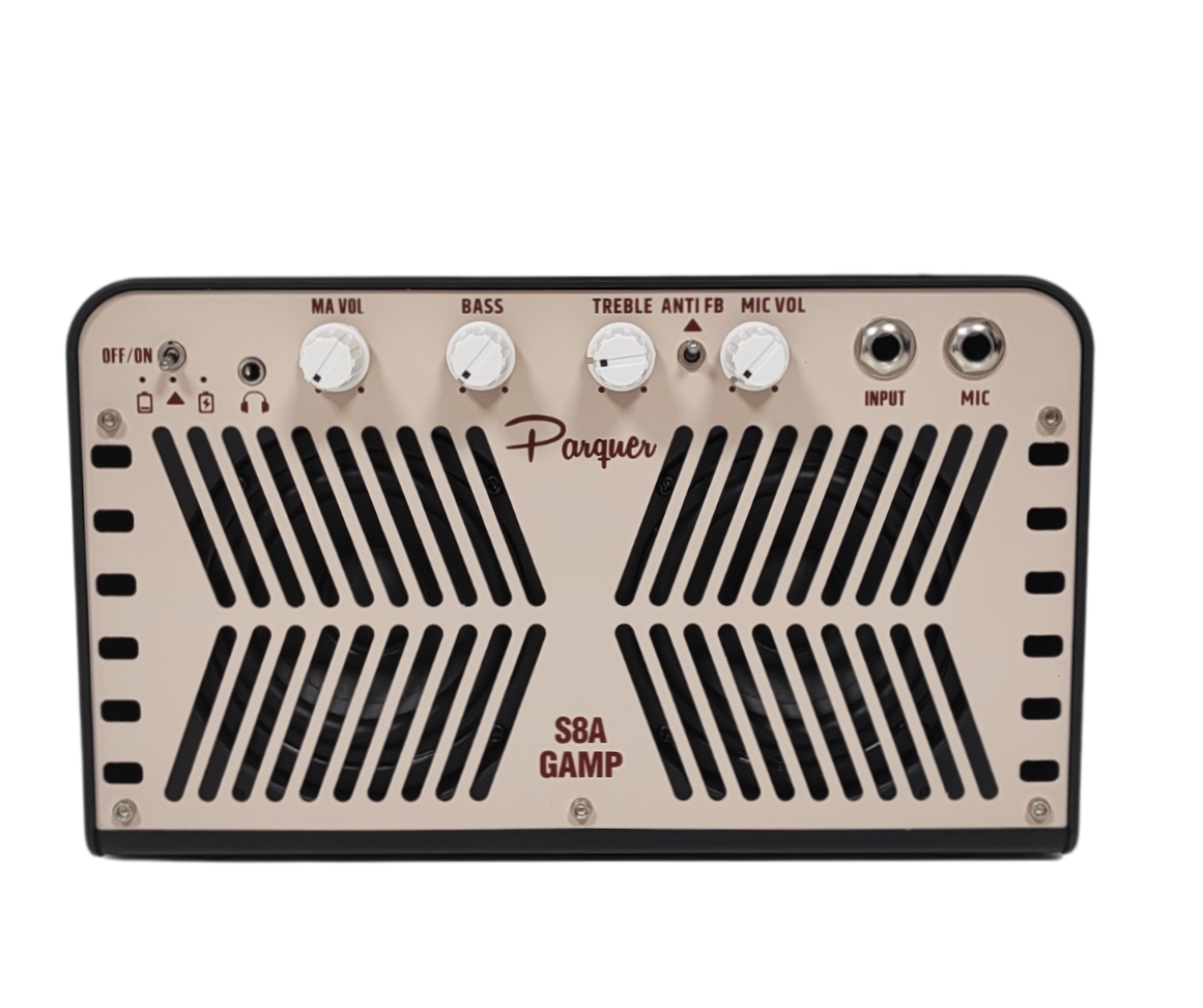 Amplificador Guitarra Acustica Parquer Bluetooth Portatil