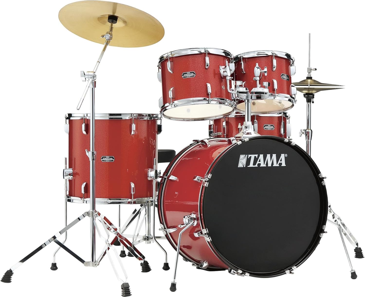 Bateria Acustica Tama Stagestar 5 Cuerpos Color Candy