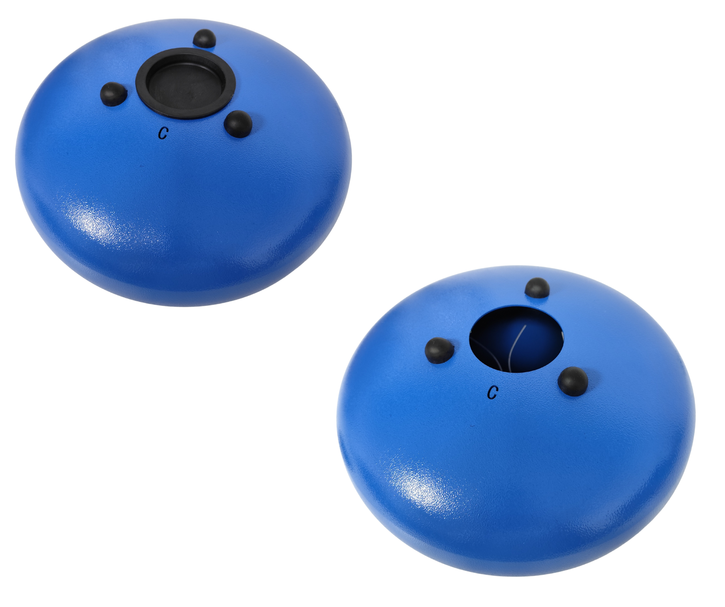 Steel Tongue Drum 12 Pulgadas 13 Tonos Azul Meditacion - Imagen 4